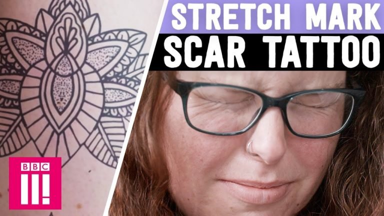 Stomach Stretch Mark Cover Up Tattoos: Before and After Transformation