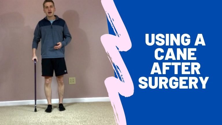 Mastering Cane Mobility Post Knee Surgery